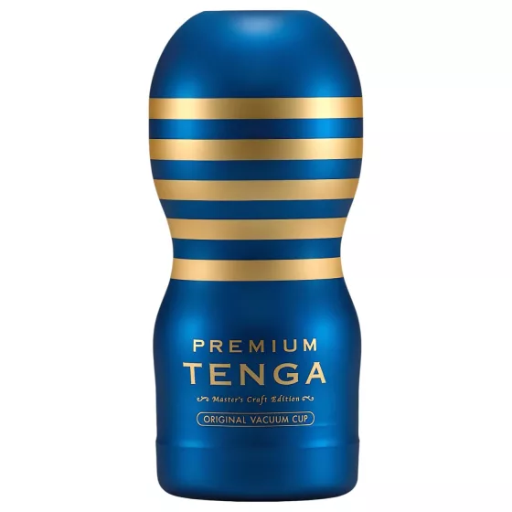 TENGA Premium Original - Disposable Masturbator (Blue)