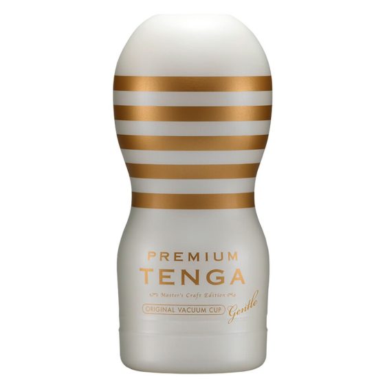 TENGA Premium Gentle - disposable masturbator (white)