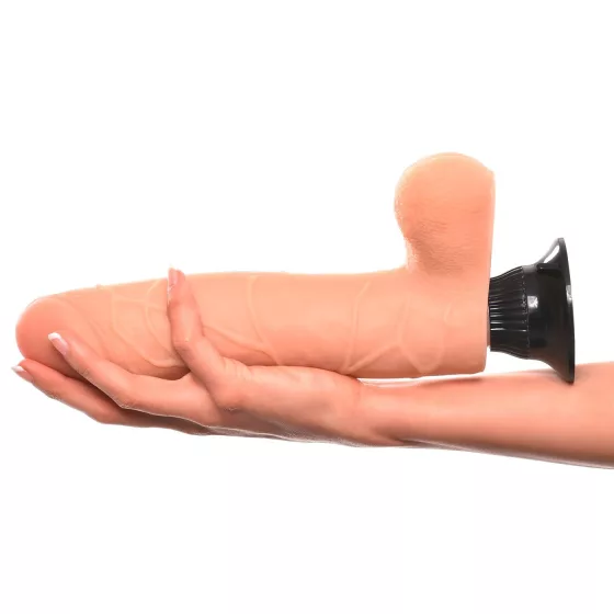 Deluxe Real Feel No. 9 - Lifelike Dildo Vibrator (Natural) 