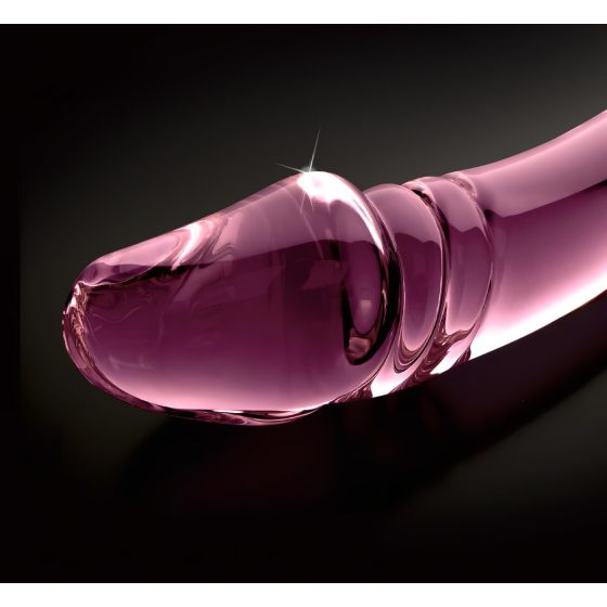 Icicles No. 57 - Pink Dual-Ended Glass Pleasure Toy