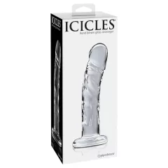 Icicles No. 62 - Transparent Glass Dildo