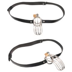 / Fetish The Prisoner - Metal Penis Cage (Silver)
