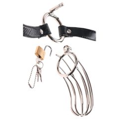 / Fetish The Prisoner - Metal Penis Cage (Silver)