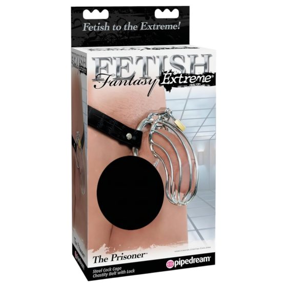 Fetish The Prisoner - Metal Penis Cage (Silver) 