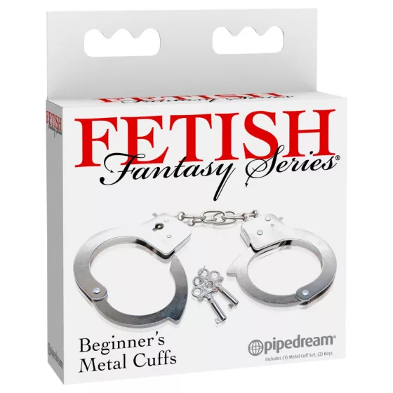 Fetish Fantasy - Silver Metal Handcuffs