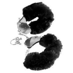 Fetish - plush handcuffs (black)