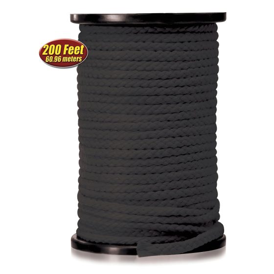 Fetish Shibari Bondage Rope - 60m (Black)