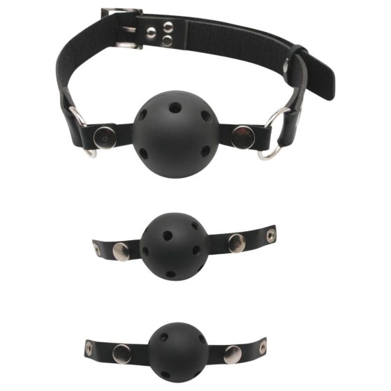 Fetish Fantasy - Black Mouth Gag Set
