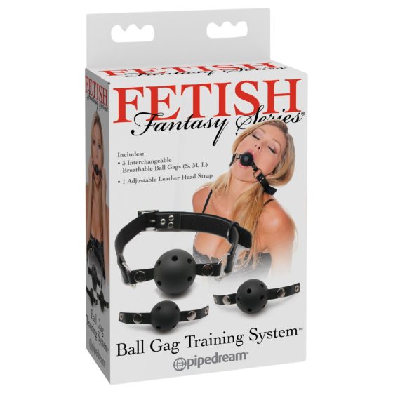 Fetish Fantasy - Black Mouth Gag Set