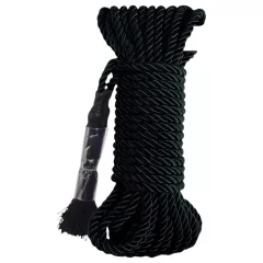 Silky Shibari Bondage Rope - 10m (Black)