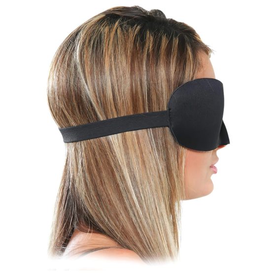 Fetish Deluxe Fantasy - Wide, Soft Eye Mask (Black)