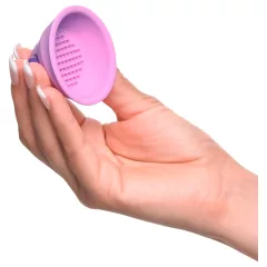 Fantasy For Her vibrating nipple suckers pair - purple
