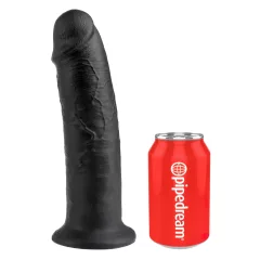 King Cock 10 Suction Cup Dildo (25cm) - Black"
