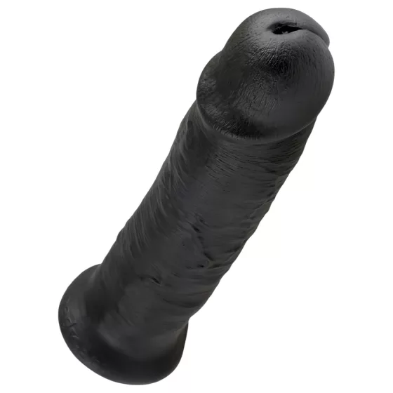 King Cock 10 Suction Cup Dildo (25cm) - Black"