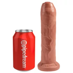 King Cock 7 - Lifelike Dildo (18cm) - Dark Natural"