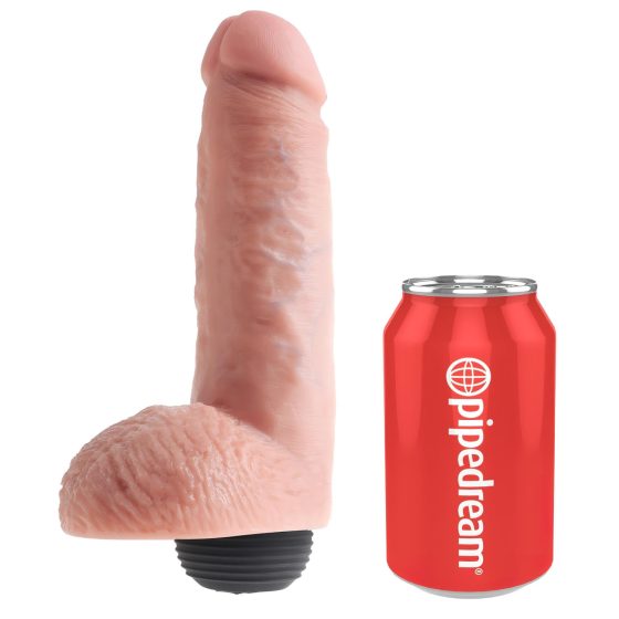 King Cock 8 Realistic Squirting Dildo (20cm) - Natural"