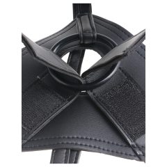 King Cock 7 Strap-On Dildo with Harness (Black)"