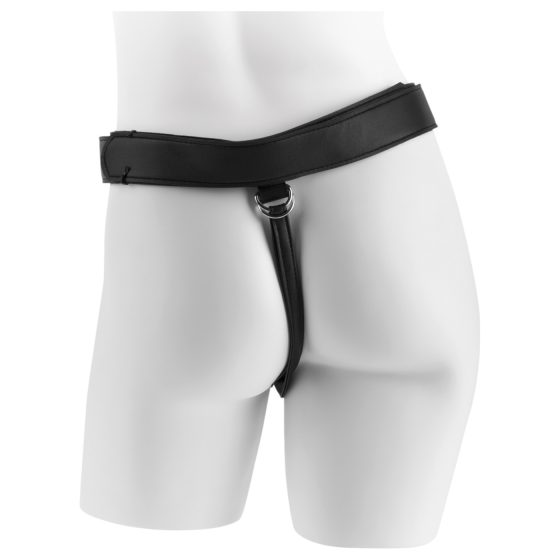 King Cock 7 Strap-On Dildo with Harness (Black)"