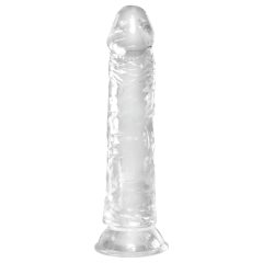 King Cock Clear 8 - Large 20cm Suction Cup Dildo"