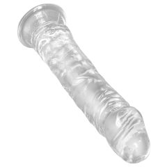 King Cock Clear 8 - Large 20cm Suction Cup Dildo"