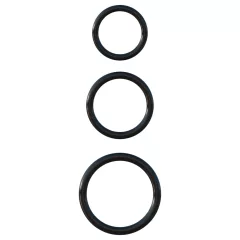 Fantasy C-Ringz - Trio Penis Ring (Black)