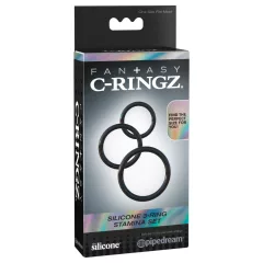 Fantasy C-Ringz - Trio Penis Ring (Black)