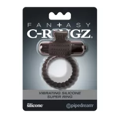Pipedream Fantasy C-Ringz - Vibrating Penis Ring (Black)