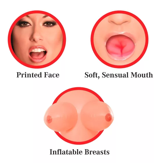 Pipedream Brooke Le Hook - life-size inflatable sex doll
