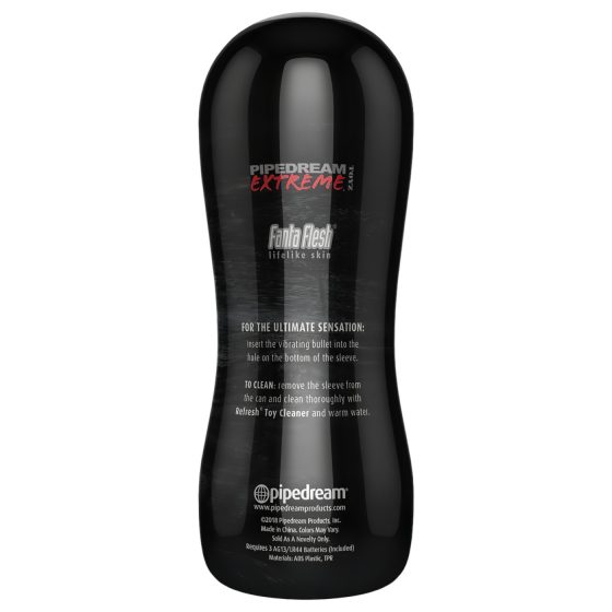 PDX Pussy Vibrating Stroker - Natural Vibe Stroker