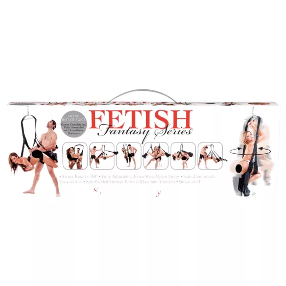 Fetish Fantasy - 360° Spinning Sex Swing (Black)