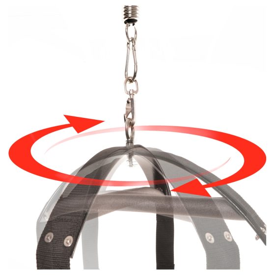 Fetish Fantasy - 360° Spinning Sex Swing (Black)