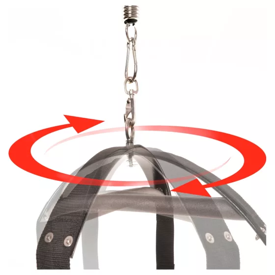 Fetish Fantasy - 360° Spinning Sex Swing (Black)