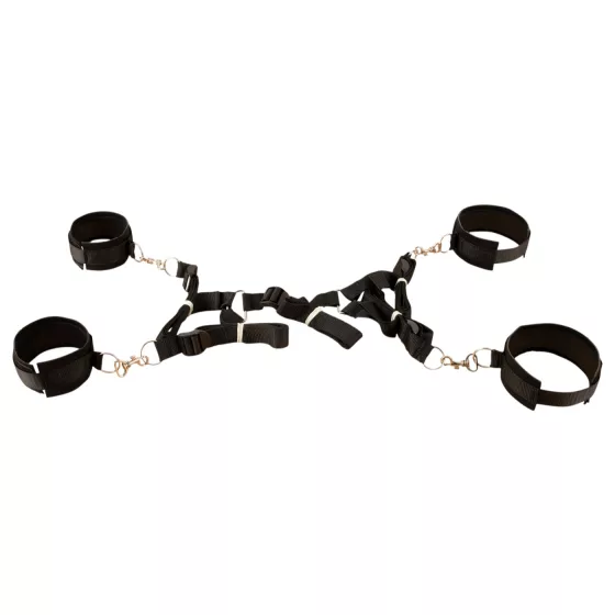 Fetish Fantasy - Bed Restraint Set (Black)