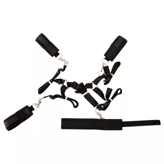 Fetish Fantasy - Bed Restraint Set (Black)