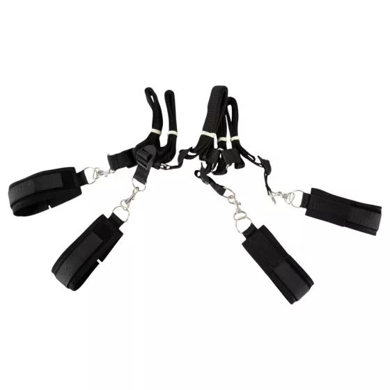 Fetish Fantasy - Bed Restraint Set (Black)