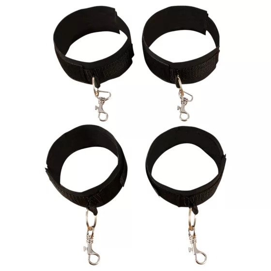 Fetish Fantasy - Bed Restraint Set (Black)