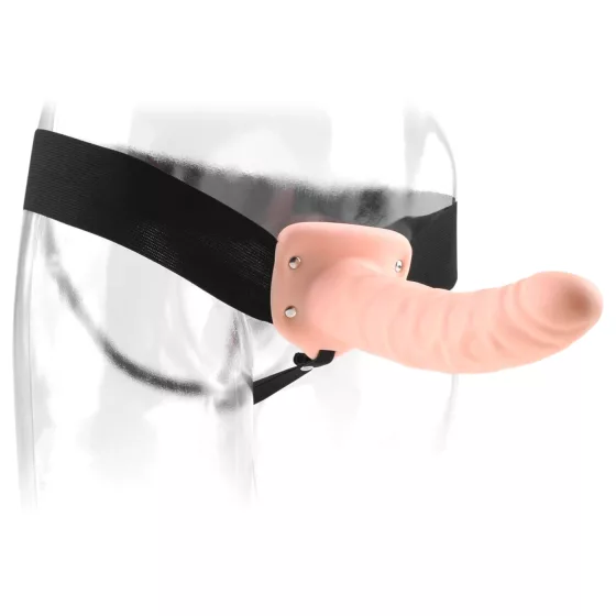 Fetish Fantasy - Strap-On Hollow Dildo (Natural)