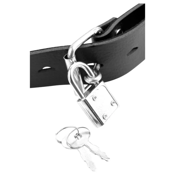 Fetish Fantasy - Mouth Gag with Dildo (Black)