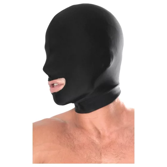 Fetish Fantasy - Oral Mask with Mouth Opening (Black)