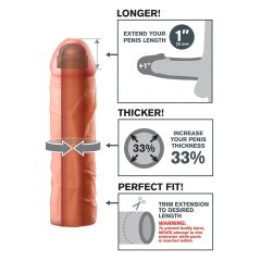 X-TENSION Perfect 1 - Lifelike Sleeve (7) - Natural"