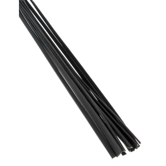 Fetish Fantasy Deluxe Cat-O-Nine Whip (65cm) - Black