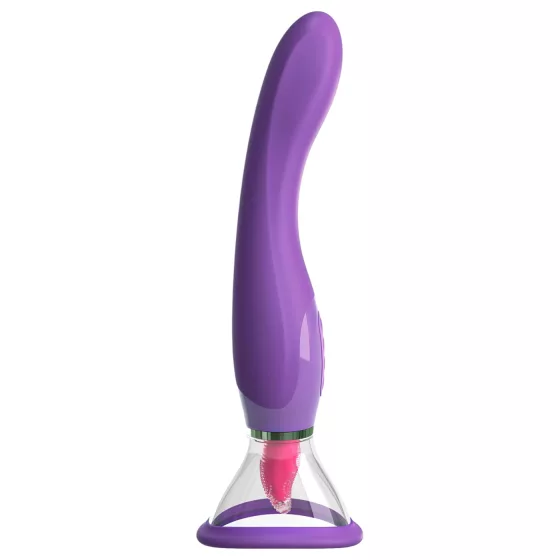 Pipedream - Fantasy - rechargeable 3‑in‑1 licking vibrator (purple)
