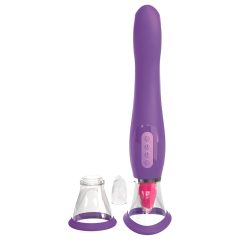 Fantasy - Rechargeable 3-in-1 Vibrator (Purple)