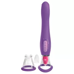 Fantasy - Rechargeable 3-in-1 Licking Toy (Purple)