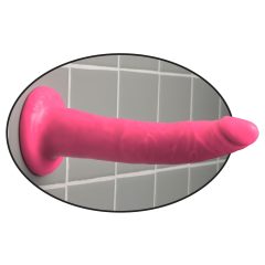 / Dillio 7 - Lifelike Suction Cup Dildo (7 inch) - Pink