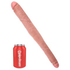   King Cock 16 Tapered - Realistic Double Dildo (41cm) - Natural"