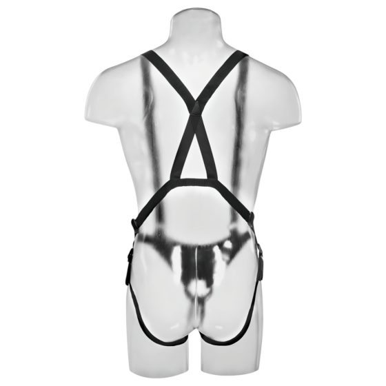 King Cock Strap-on 10 - Hollow Strap-on Dildo 25cm"