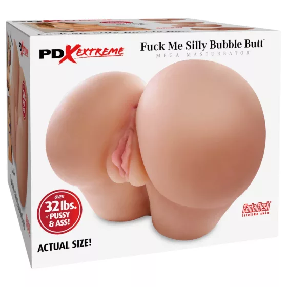 Pipedream - Fuck Me Silly Bubble Butt - bum masturbator (flesh-coloured)