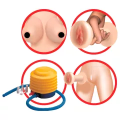 Pipedream Hannah Harper - Life-Size Doll with 3D Face