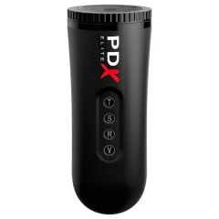 PDX Moto Blower - sucking, vibrating masturbator (black)